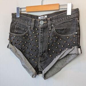 ONE TEASPOON Vintage Jeans Mini Short Women Size Small 100% Cotton